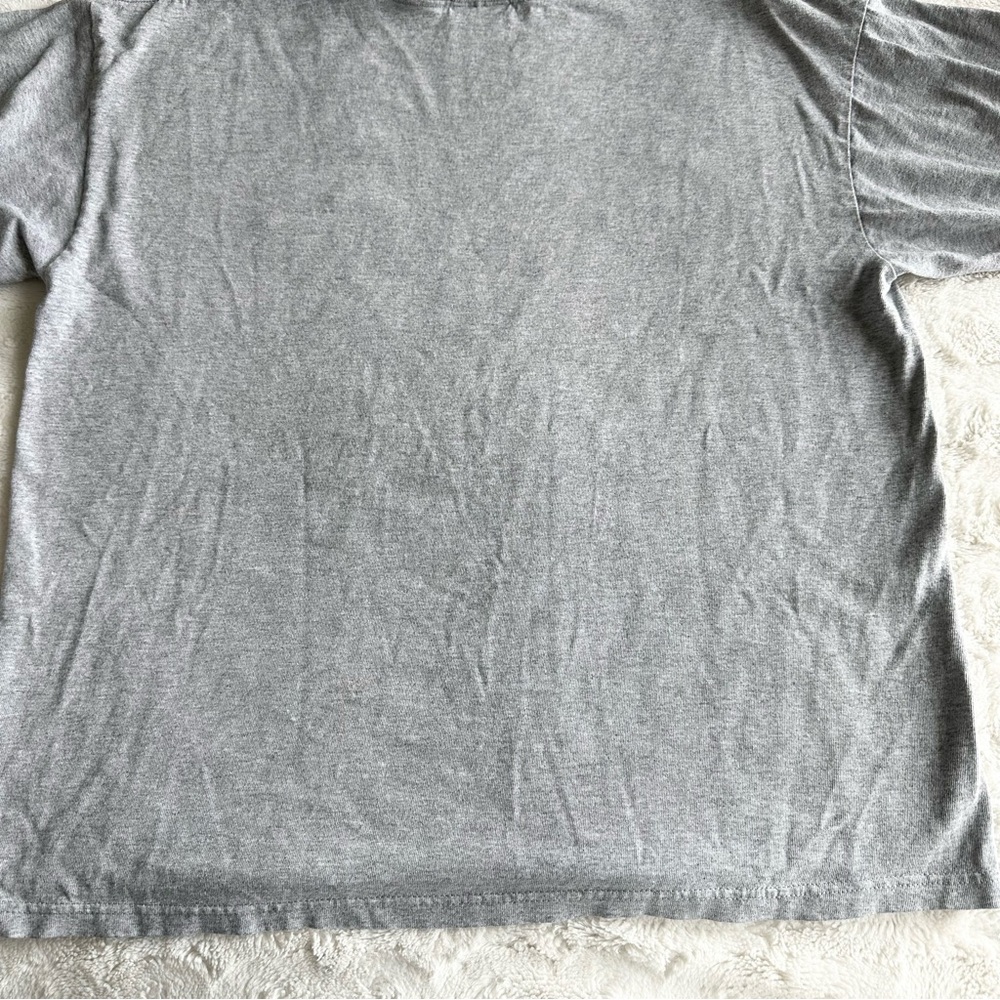 Vintage Washington Nationals Shirt Tee Mens Medium Gray Adidas DC Spell Out MLB - Picture 7 of 12
